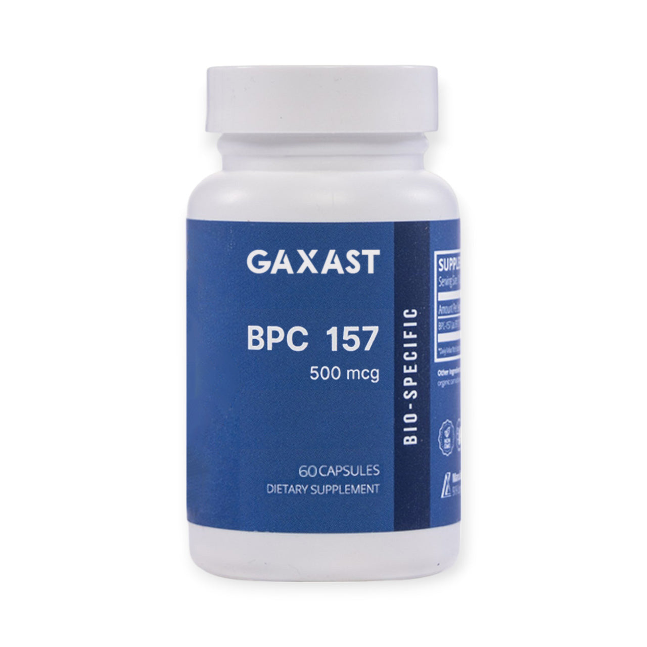 GAXAST BPC-157 Capsules (500mcg) Gaxast GAXAST BPC-157 Capsules (500mcg) Gaxast