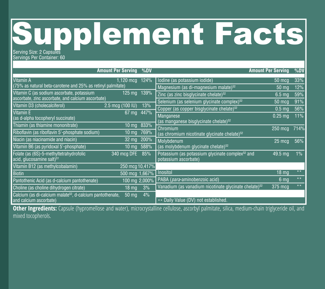 GAXAST® Foundation Multivitamin