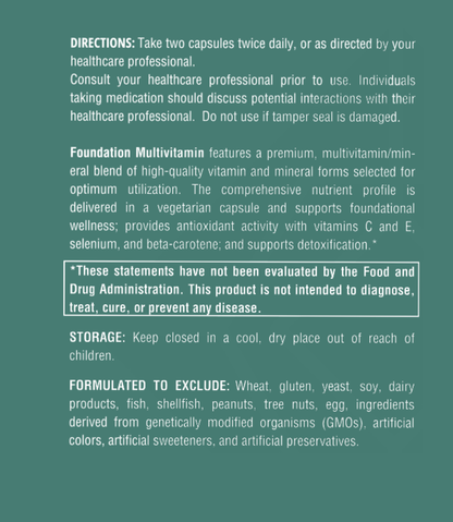 GAXAST® Foundation Multivitamin